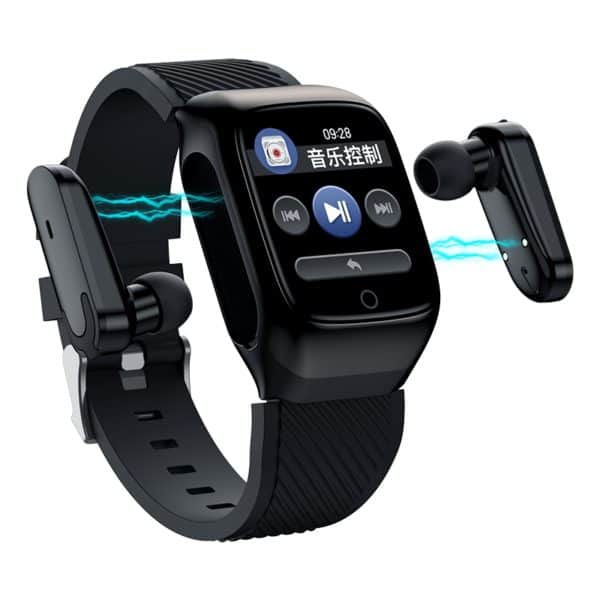 smart watch 2 in 1 earphones