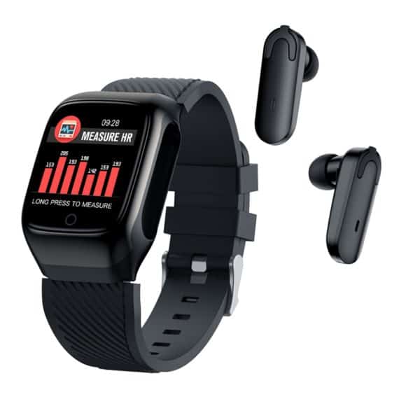 Smart Bracelet Sport tracker Hands-free Earbuds with Smart Watch 2 in 1 ...