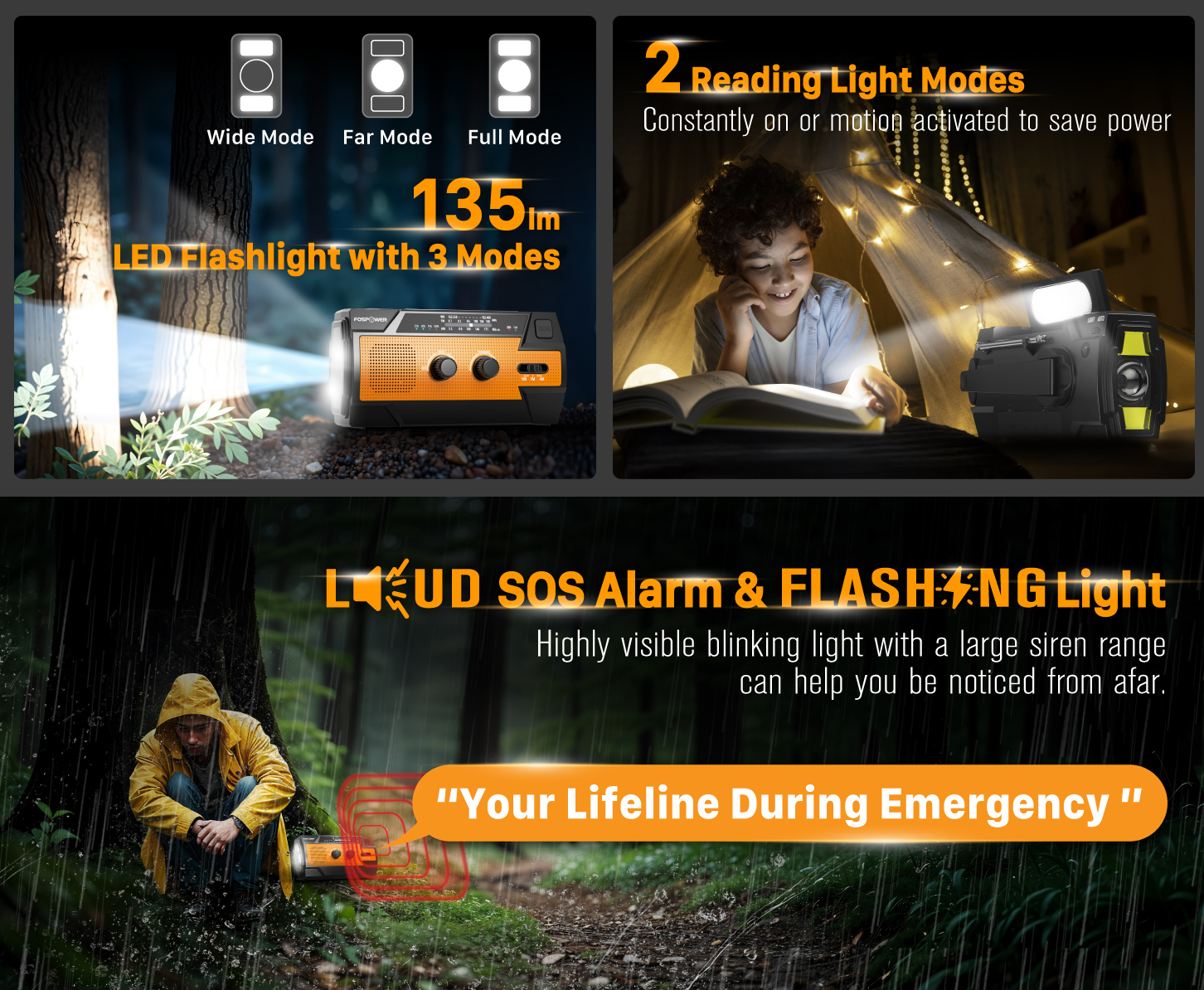 emergency weather radio for power outage