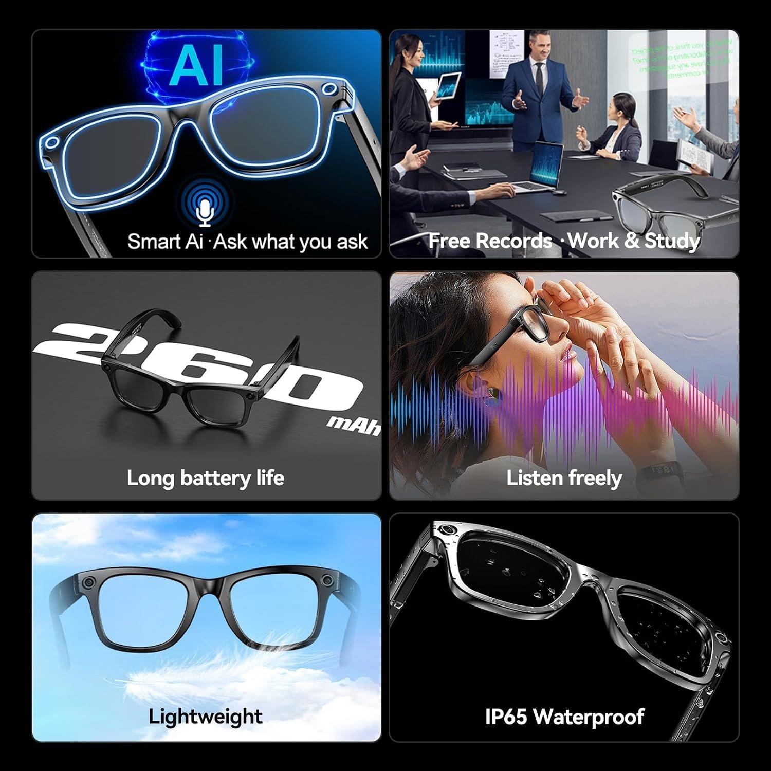 AI smart glasses.